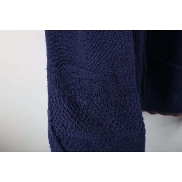 Vintage 90s Streetwear Mens 2XL Golf All Over Print Cotton Knit Sweater USA - Picture 7 of 14